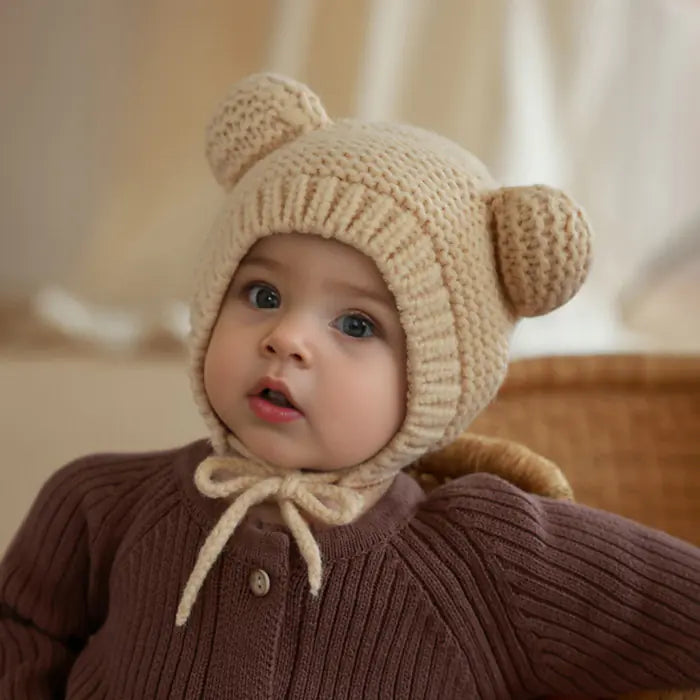 GORRO DE OSO BEBE