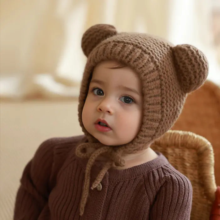 GORRO DE OSO BEBE